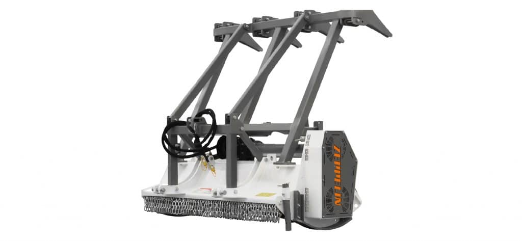 campaña forestal zeppelin y su trituradora loarre