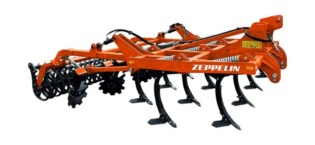 chisel rastrojero preparación del terreno