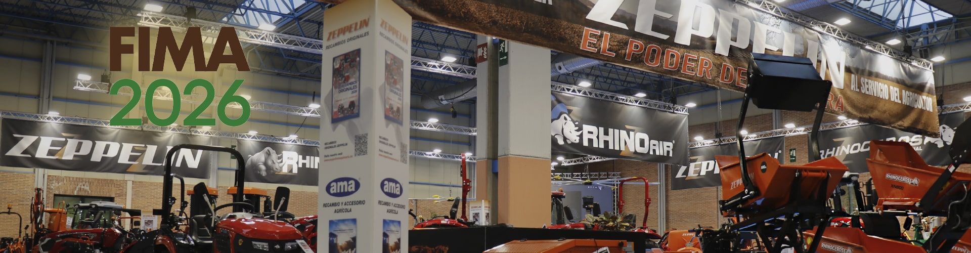 fima 2026 gran acogida zeppelin maquinaria