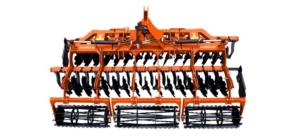 grada rápida preparación del terreno